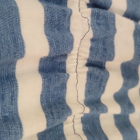 Juicy Couture Blue and White Striped Midi Dress Size Small - Picture 6 of 6